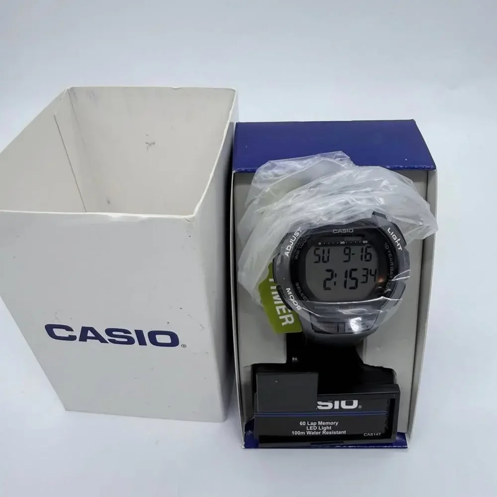 NEW Casio Men Digital Sports Watch WS-1000H